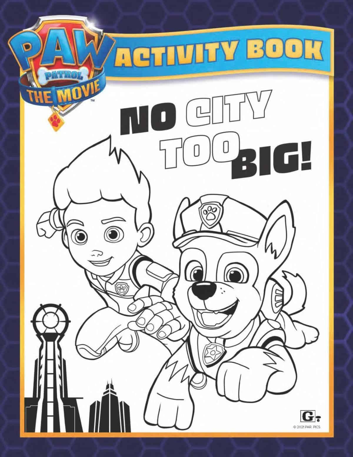 free printable coloring pages of paw patrol