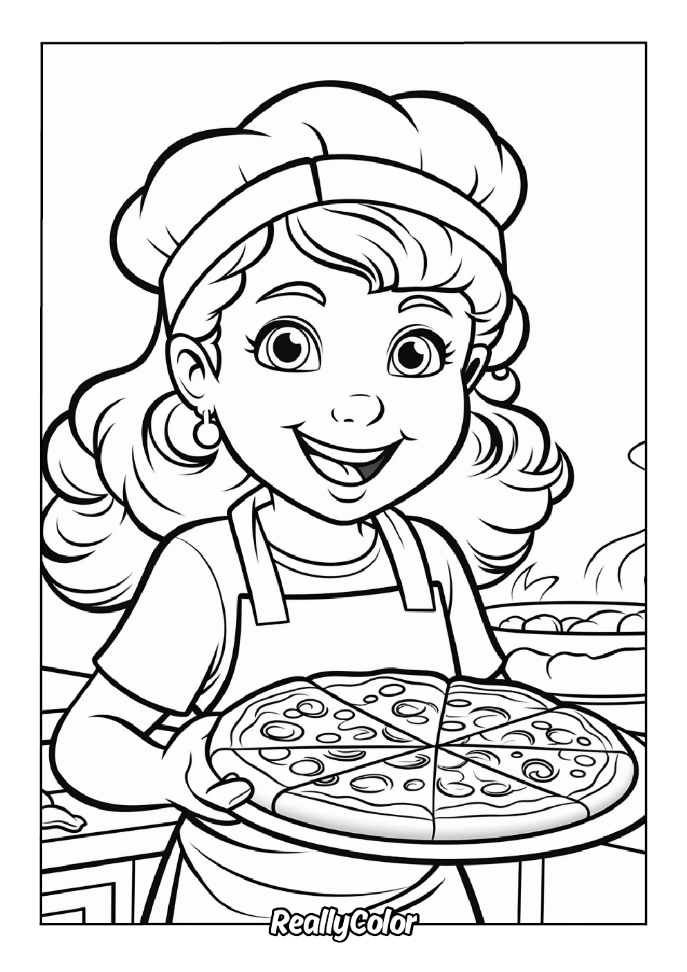 Free Printable Pizza Coloring Pages Free Printable Pizza Coloring Pages