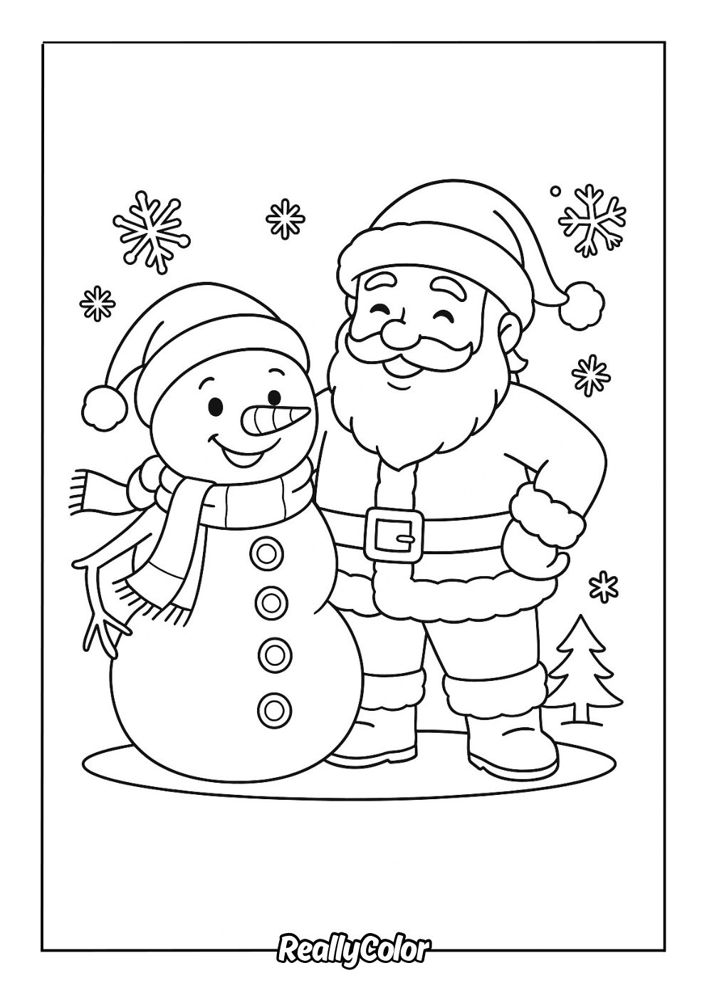 printable snowman coloring pages