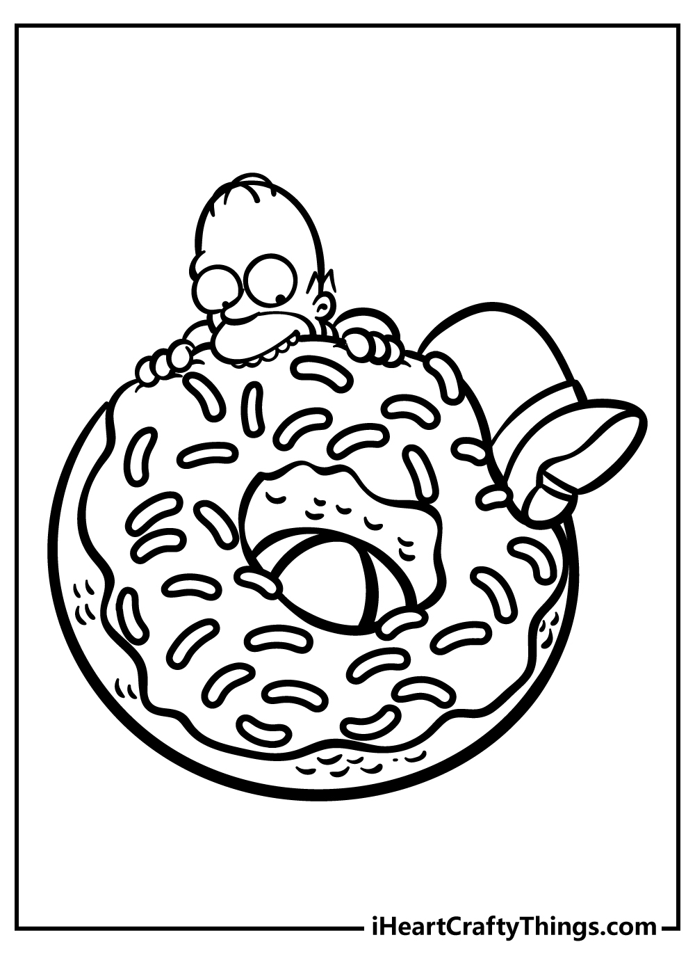 Free The Simpsons Coloring Pages 46 Printables For Kids Free The Simpsons Coloring Pages 46 Printables For Kids