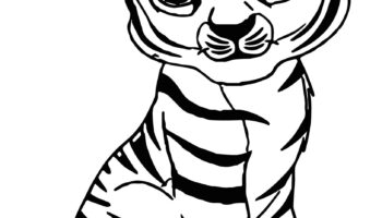 Free Tiger Drawing To Print And Color Tiger Coloring Pages