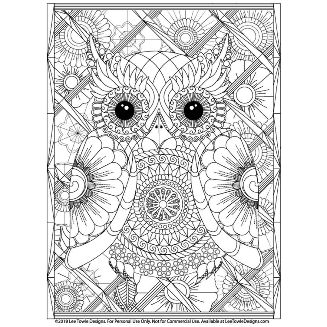 printable mandala coloring pages for adults