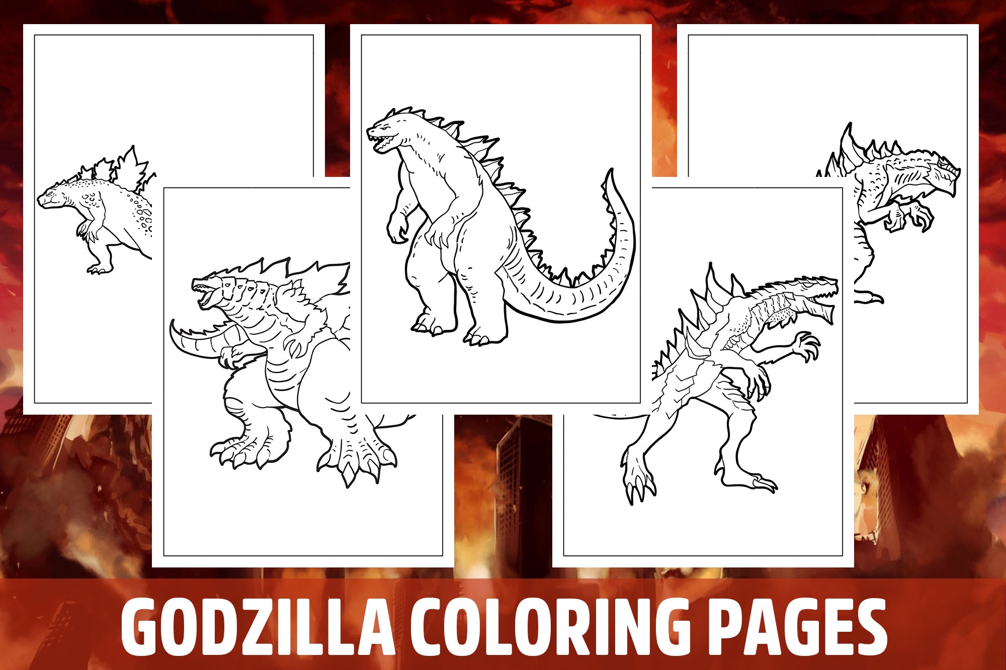 godzilla coloring pages printable godzilla coloring pages printable