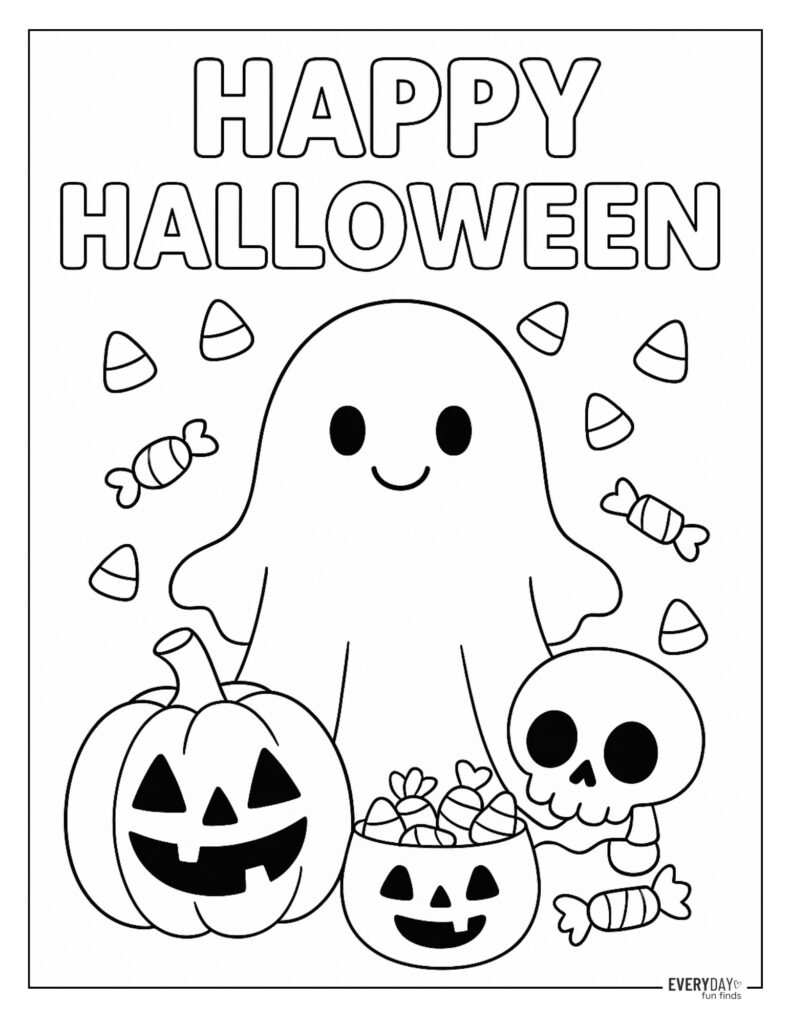 Halloween Coloring Pages Free Printables Halloween Coloring Pages Free Printables