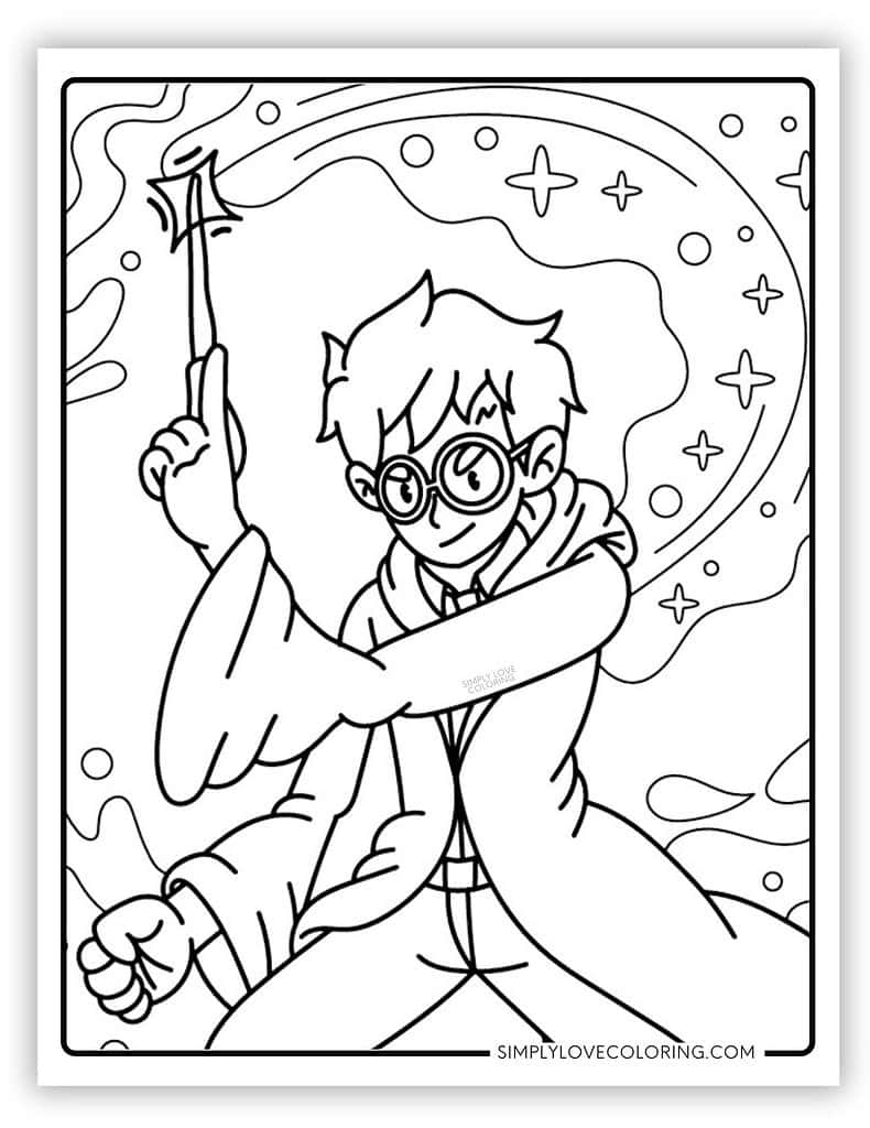 Harry Potter Coloring Pages Free PDF Printables Simply Love Coloring Harry Potter Coloring Pages Free PDF Printables Simply Love Coloring