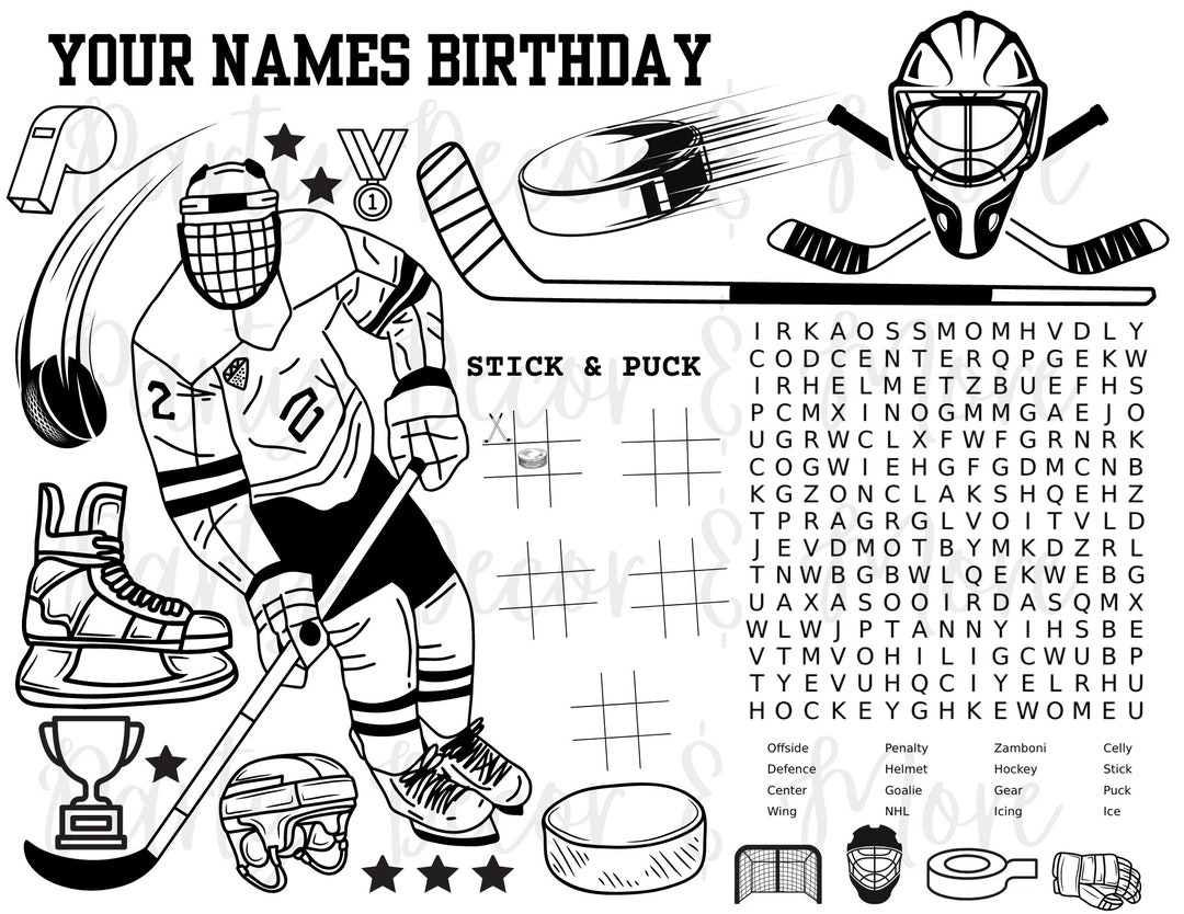 hockey printable coloring pages hockey printable coloring pages