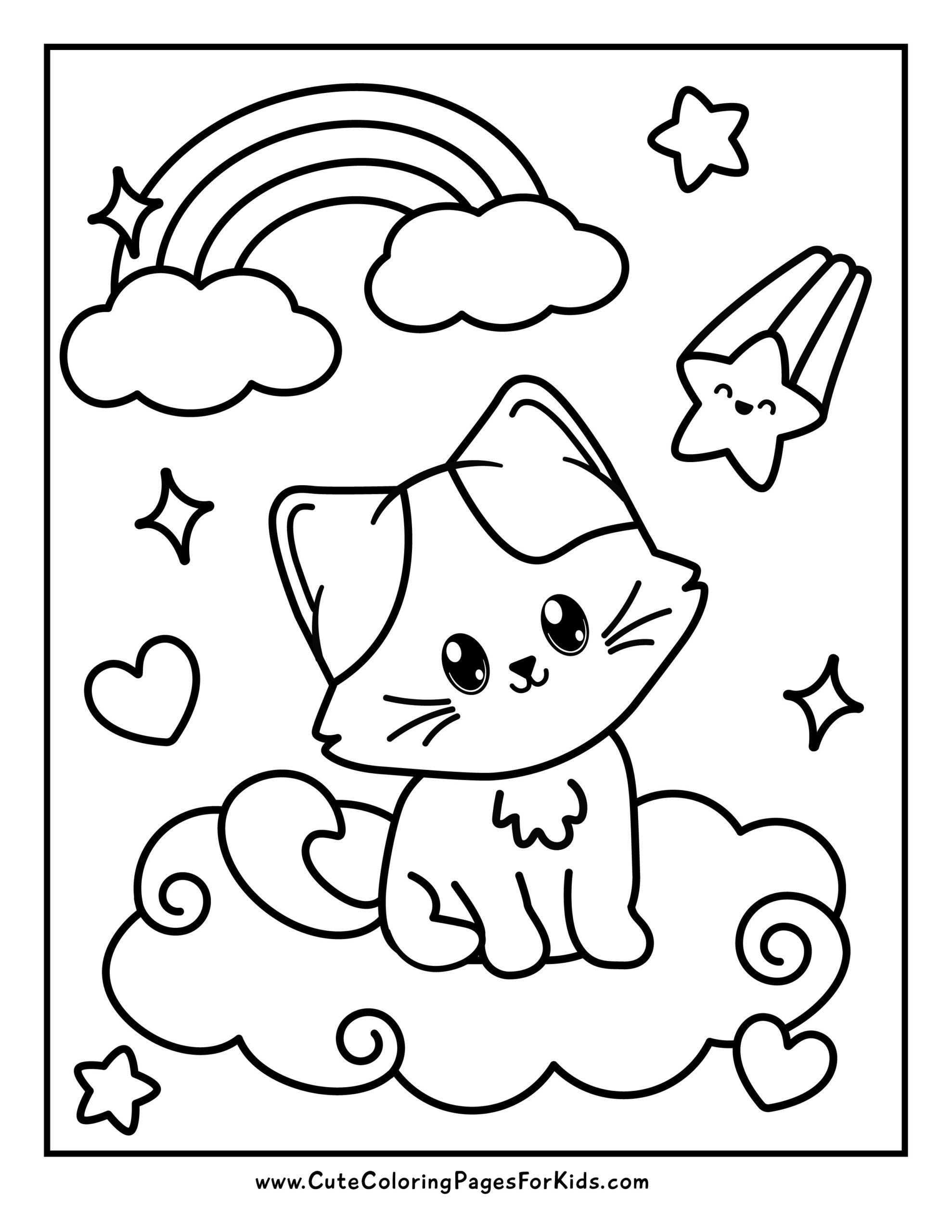 cat printable coloring pages cat printable coloring pages