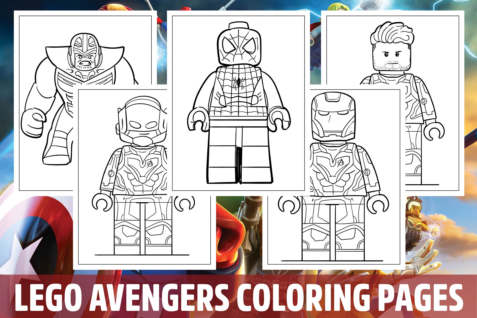 Lego Avengers Coloring Pages For Kids Girls Boys Teens Birthday School Activity Made By Teachers Lego Avengers Coloring Pages For Kids Girls Boys Teens Birthday School Activity Made By Teachers