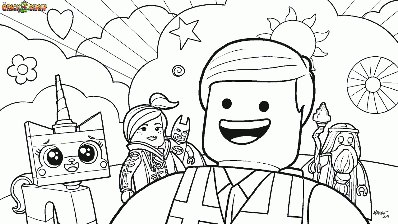Lego Movie Coloring Page Worksheet Lego Movie Coloring Page Worksheet