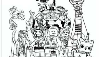 Lego Movie Movie Coloring Pages