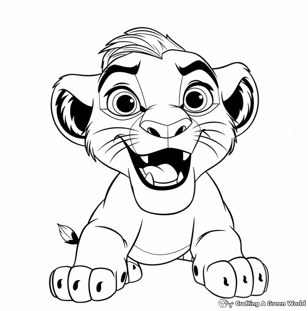 lion guard characters coloring pages lion guard characters coloring pages