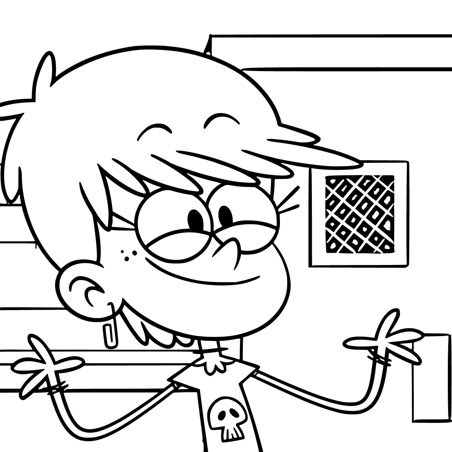 loud house characters coloring pages loud house characters coloring pages