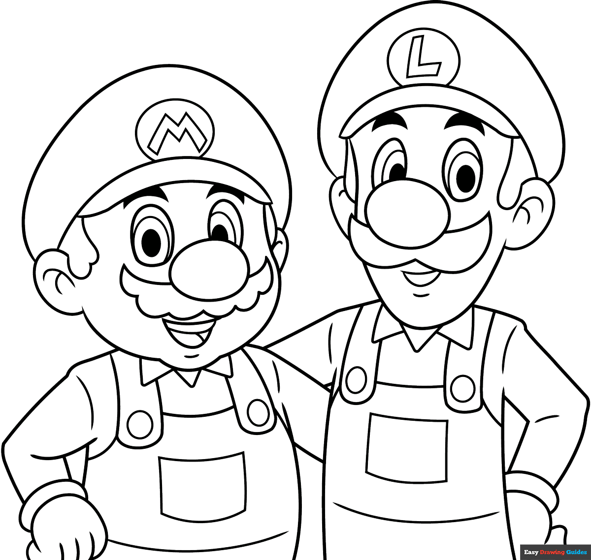 mario coloring pages printable free