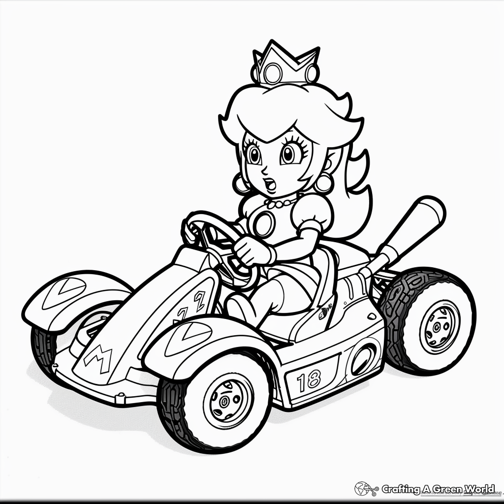 Mario Kart Coloring Pages Free Printable Mario Kart Coloring Pages Free Printable