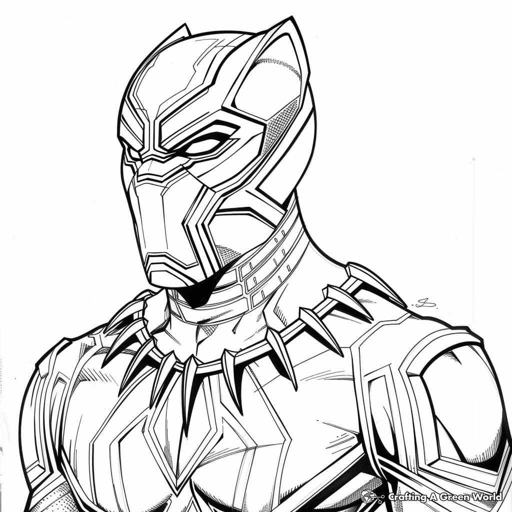 Marvel For Adults Coloring Pages Free Printable 