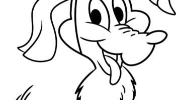 Max From The Grinch Coloring Page Easy Drawing Guides