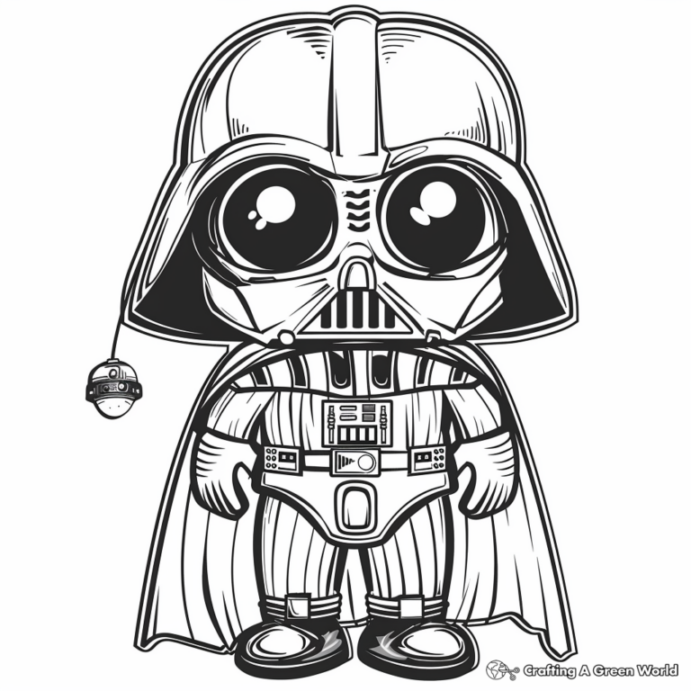 May The 4th Be With You Coloring Pages Free Printable 