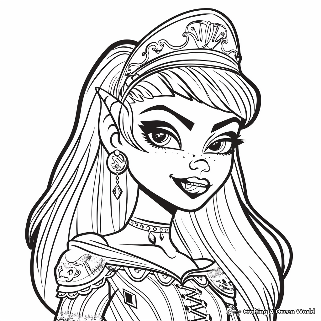 monster high printable coloring pages monster high printable coloring pages