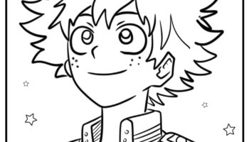 My Hero Academia Coloring Pages 26 Free PDF Printables 