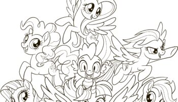 My Little Pony The Movie Coloring Pages YouLoveIt