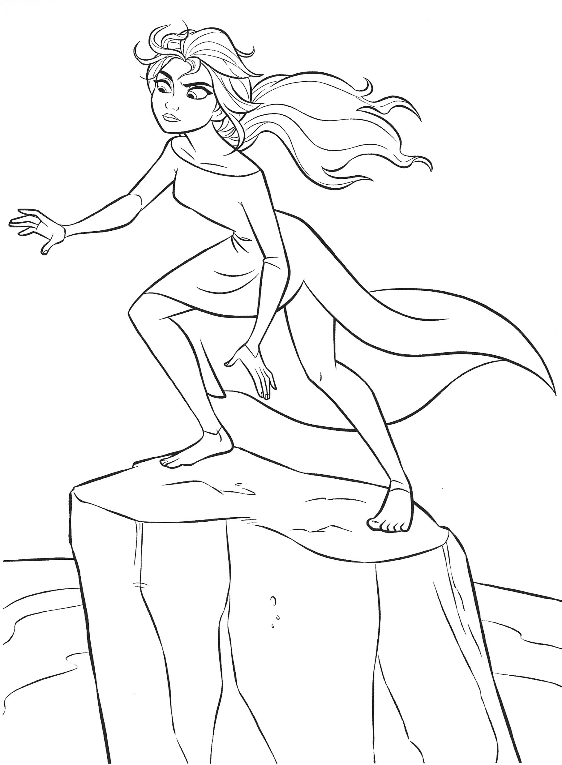 New Frozen 2 Coloring Pages With Elsa YouLoveIt New Frozen 2 Coloring Pages With Elsa YouLoveIt