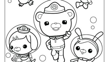 Octonauts Coloring Pages Free Printable PDFs WakeTheKids