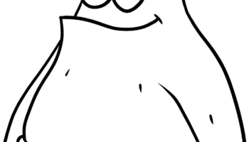 Patrick Star From Spongebob Squarepants Coloring Page Easy Drawing Guides