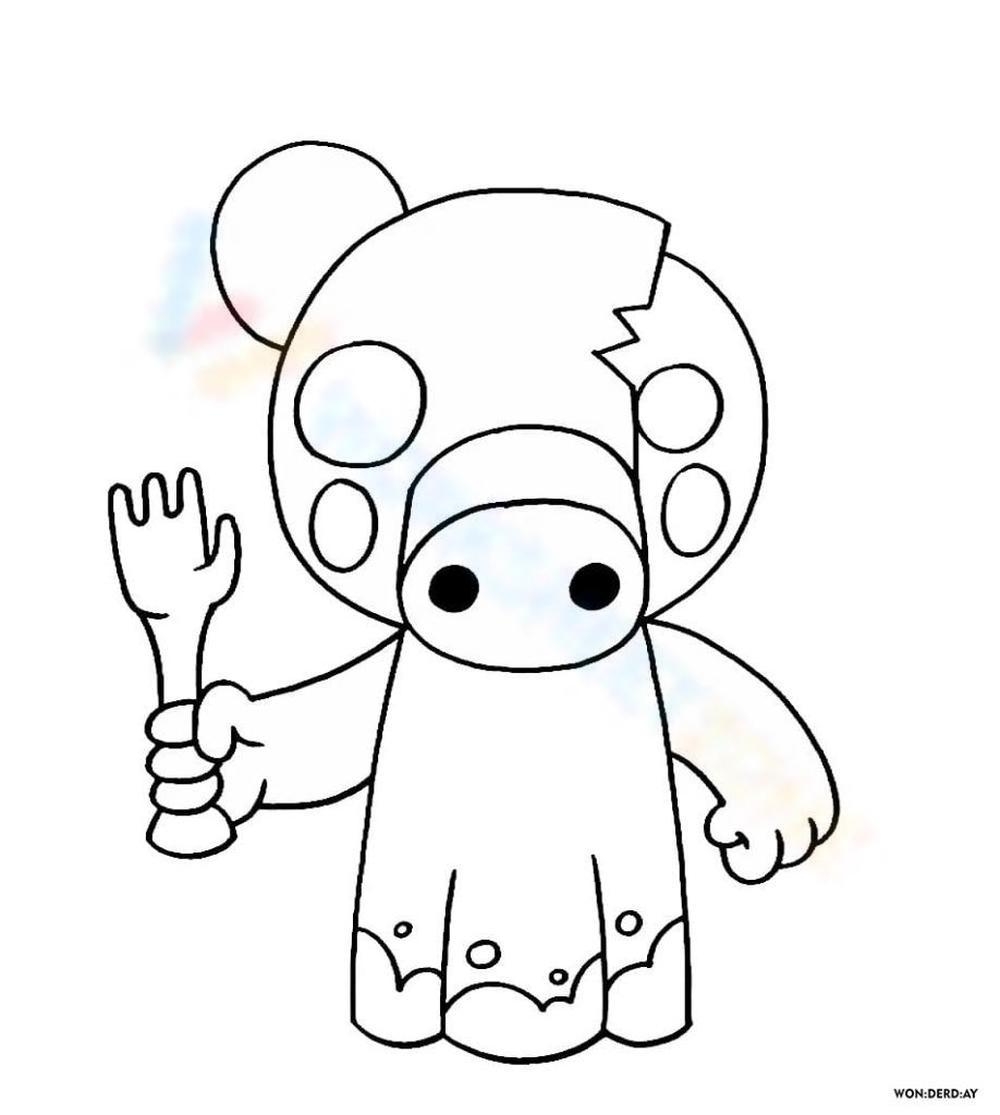 Piggy Coloring Pages Online And Printables Piggy Coloring Pages Online And Printables