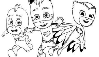 PJ Masks Heroes In Action PJ Masks Coloring Pages