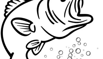Printable Fish Coloring Pages Crafty Morning