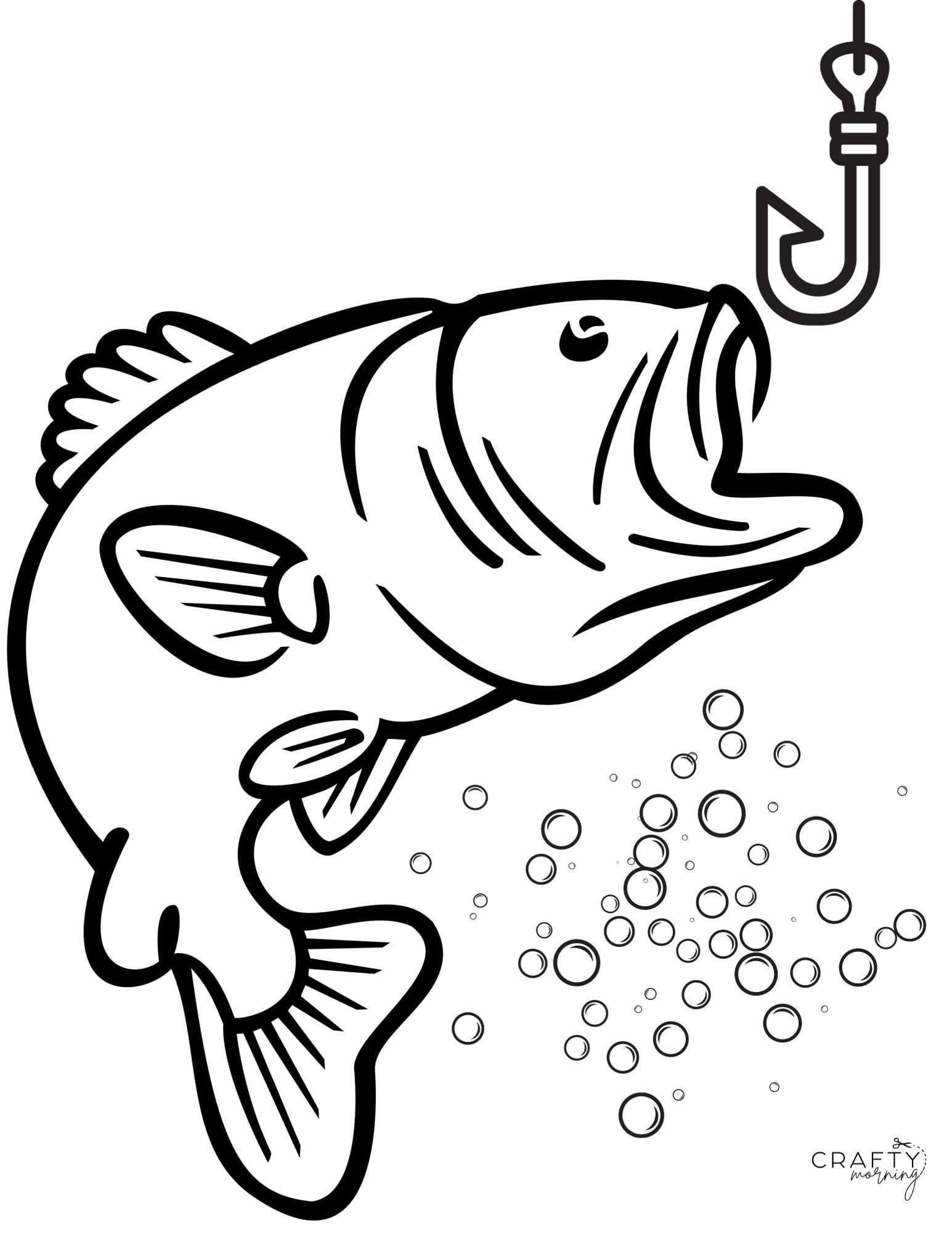 Printable Fish Coloring Pages Crafty Morning Printable Fish Coloring Pages Crafty Morning