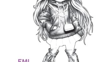 Rainbow High Coloring Pages YouLoveIt