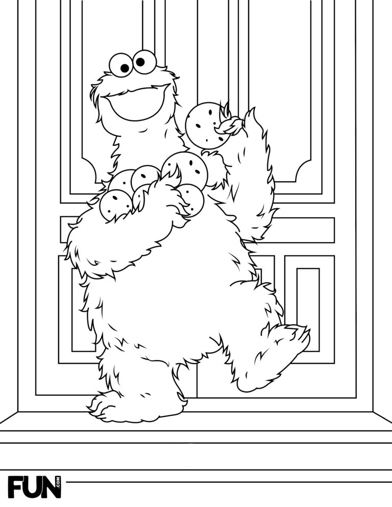 Sesame Street Coloring Pages Printables FUN Blog