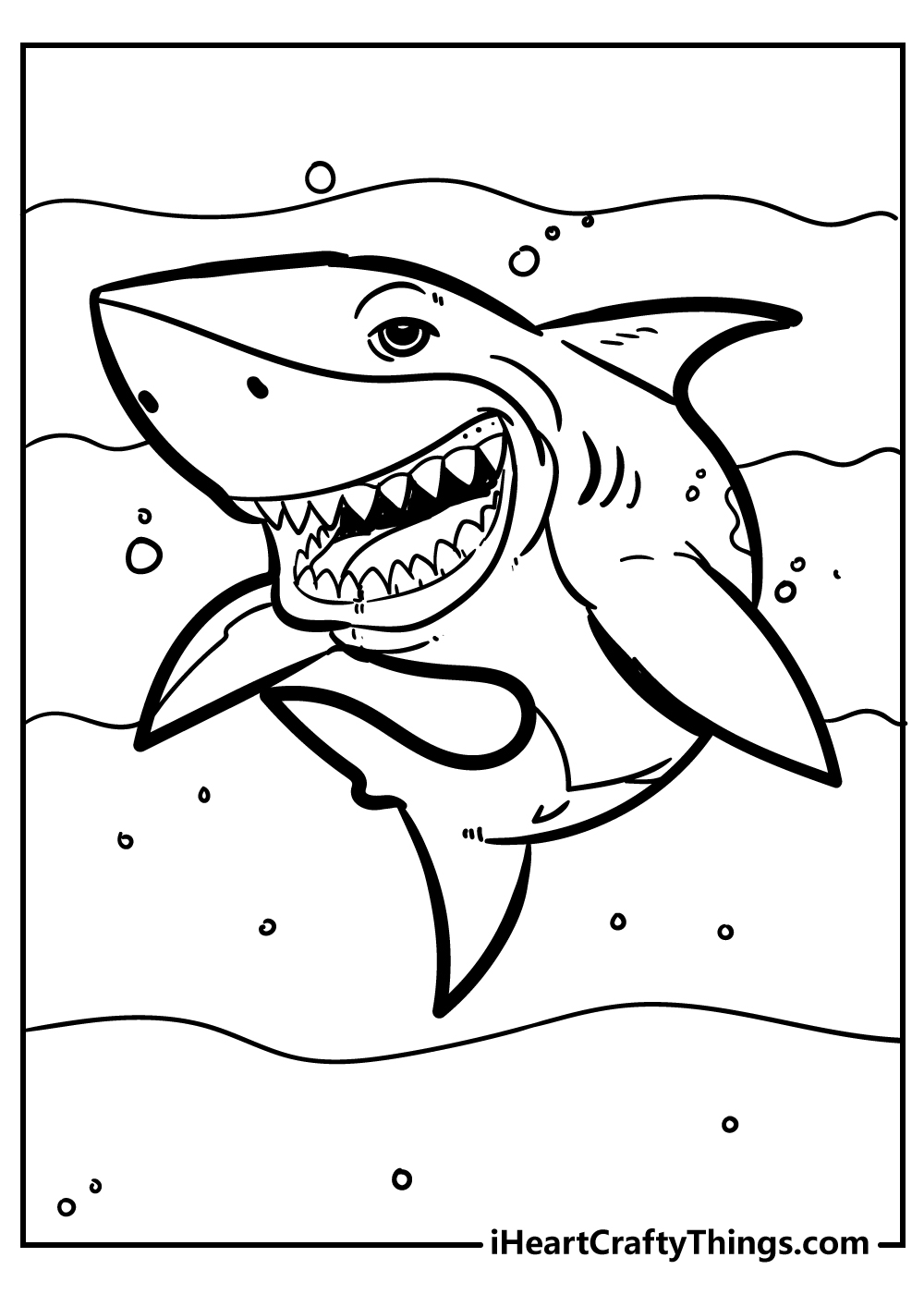 Shark Coloring Pages 45 Printable PDFs To Download Free Shark Coloring Pages 45 Printable PDFs To Download Free