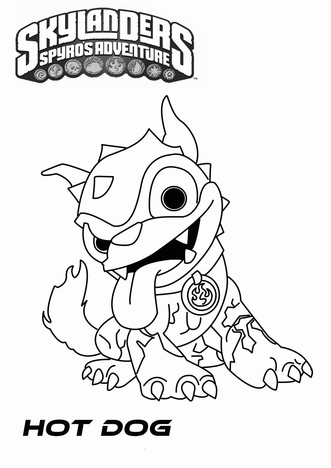 Skylanders Coloring Pages Best Coloring Pages For Kids Skylanders Coloring Pages Best Coloring Pages For Kids