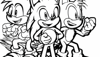 Sonic The Hedgehog Movie Coloring Pages Free Printable 