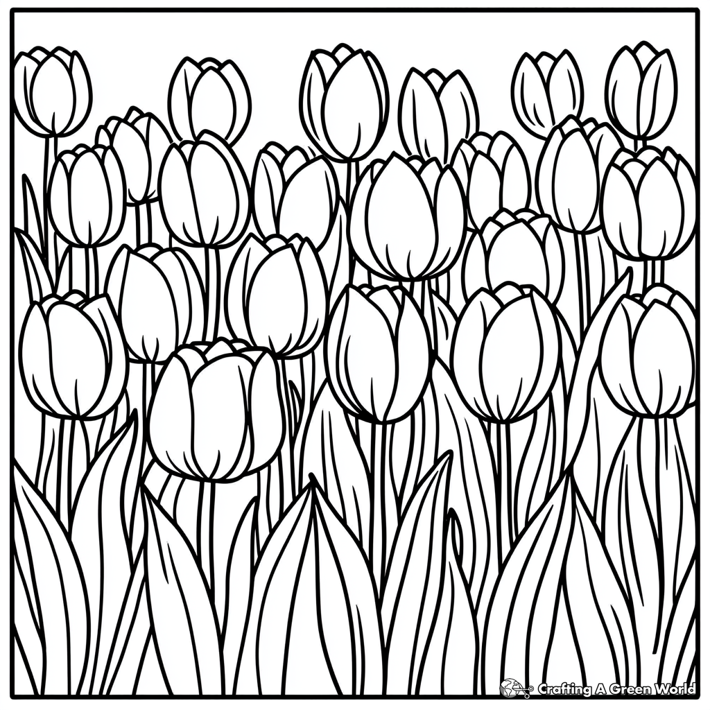 spring coloring pages free printable