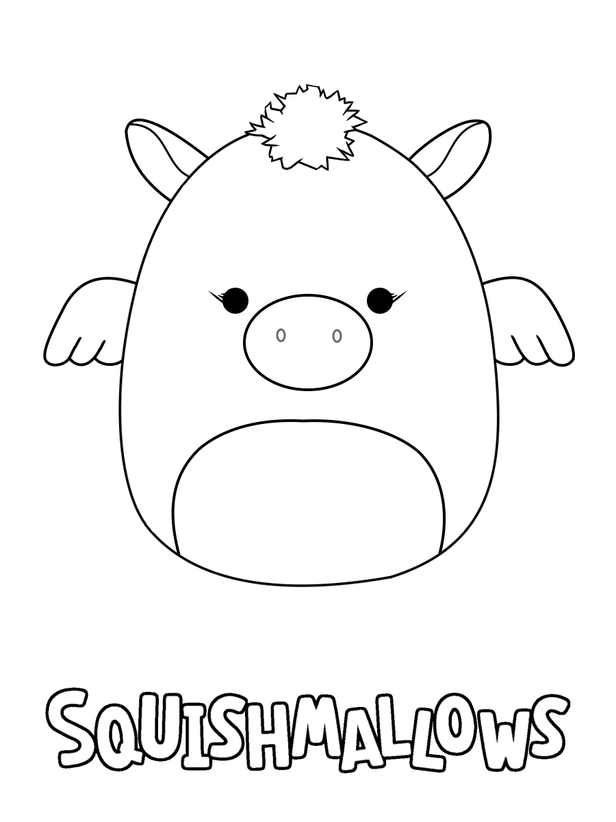 squishmallows coloring pages printable