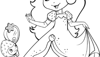 Strawberry Shortcake 30 Free Printable Coloring Pages