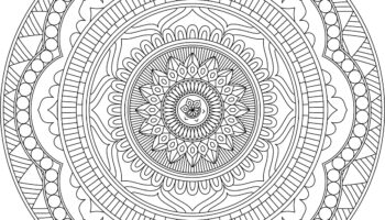 Stress Relief Coloring Printable Young Adult Coloring Book Printable 8 5 X 11 PDF Mandala Coloring Pages Anti Stress Colouring Pages Etsy