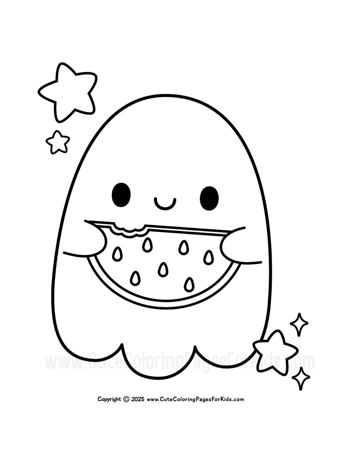 Summerween Coloring Pages Free Printable PDF Cute Coloring Pages For Kids