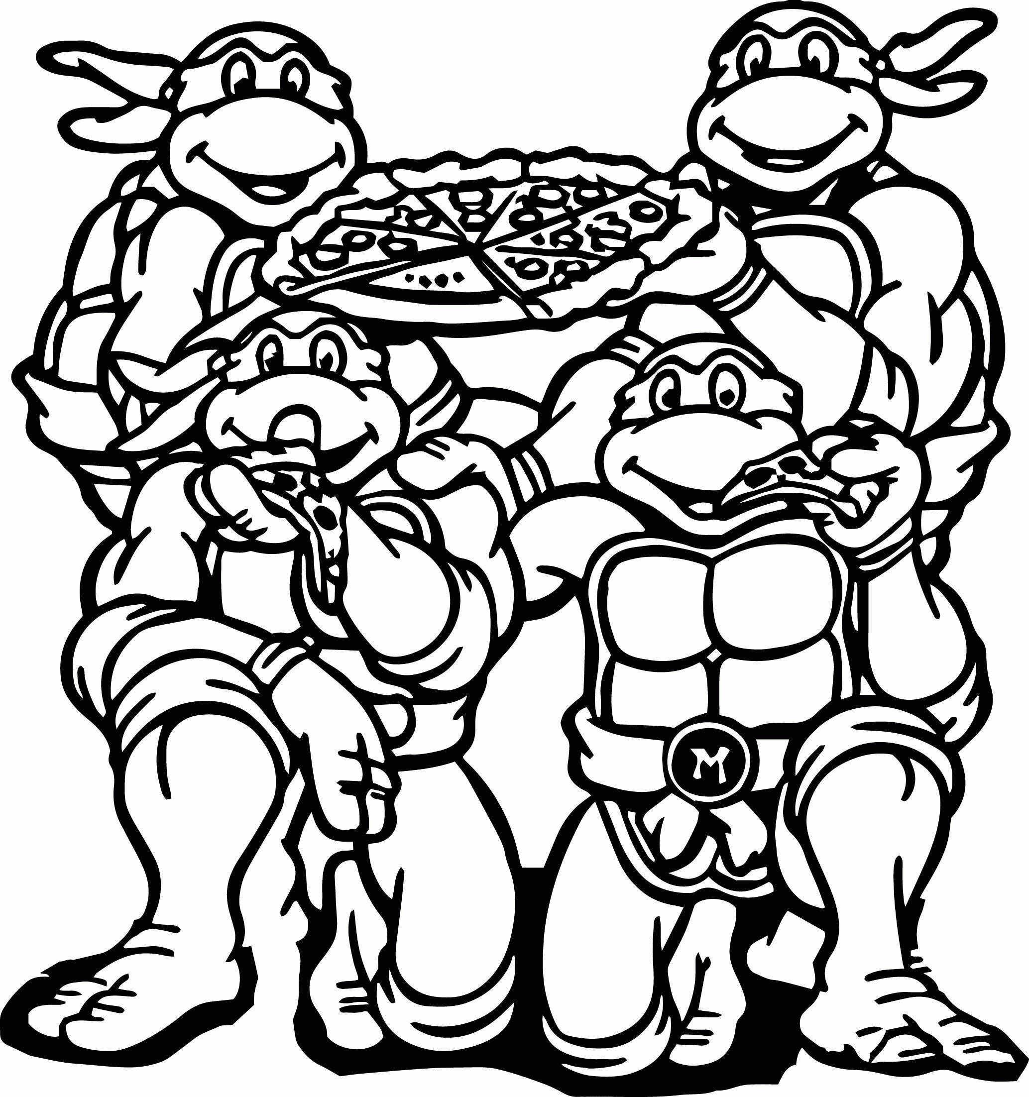 Teenage Mutant Ninja Turtles Coloring Pages Books 100 FREE And Printable Teenage Mutant Ninja Turtles Coloring Pages Books 100 FREE And Printable