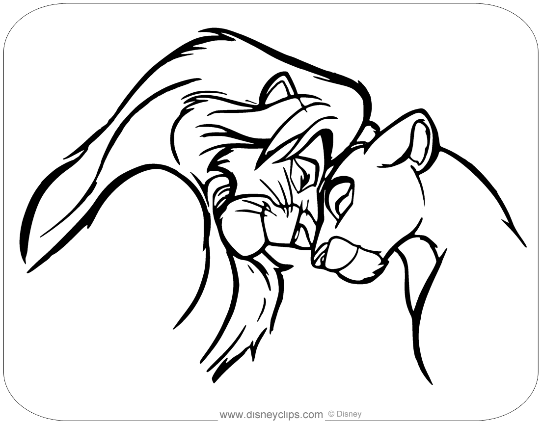 The Lion King Coloring Pages Printable PDF Disneyclips The Lion King Coloring Pages Printable PDF Disneyclips