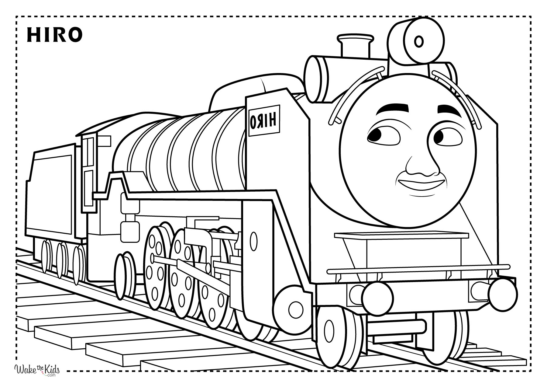 Thomas And Friends Coloring Pages Free Printable PDFs WakeTheKids