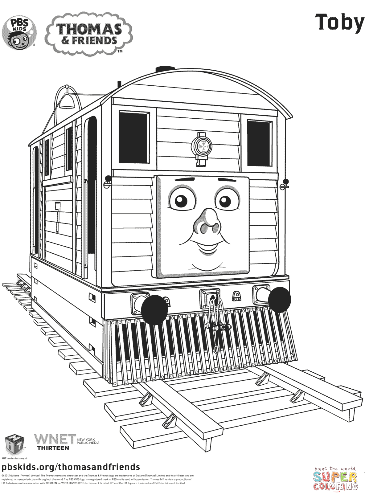 thomas and friends printable coloring pages