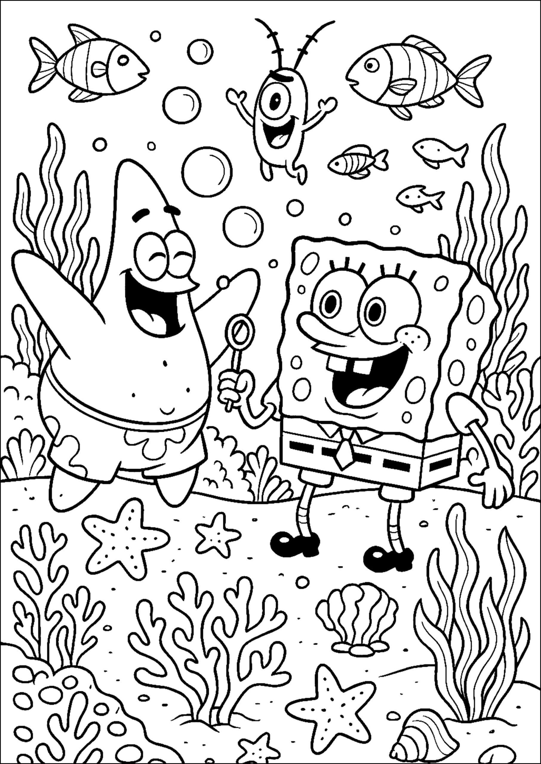 free spongebob coloring pages printable free spongebob coloring pages printable