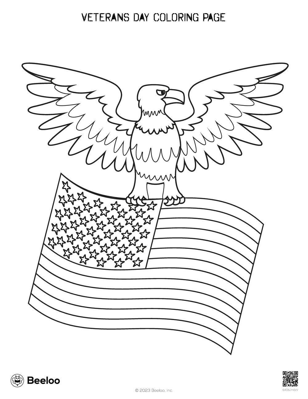Veterans Day themed Coloring Pages Beeloo Printable Crafts And Activities For Kids