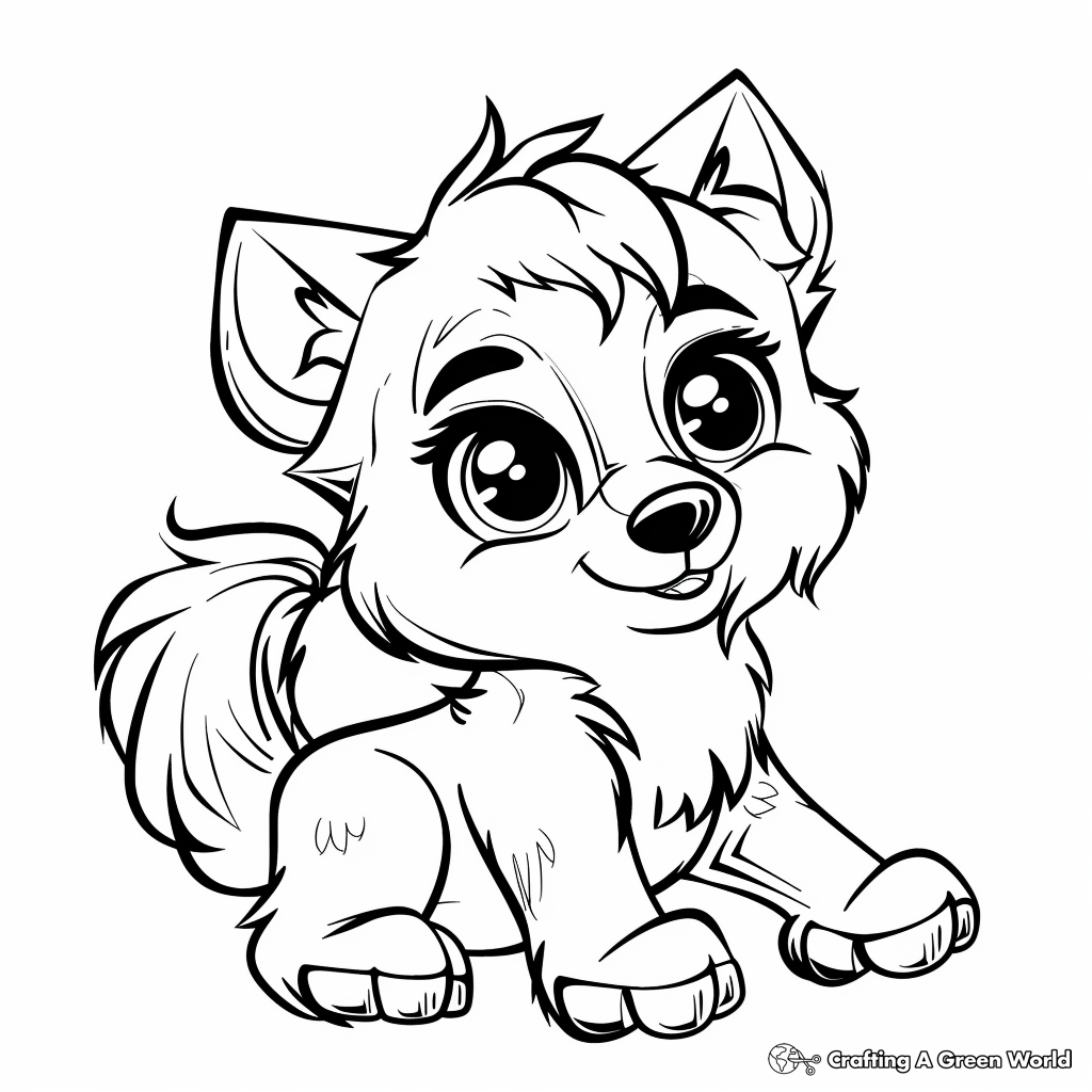 Werewolf Coloring Pages Free Printable 